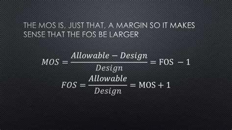 Margin of Safety (MOS) vs Factor of Safety (FOS) - YouTube