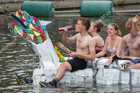 Cambridge University Students Taking Part Annual Editorial Stock Photo ...