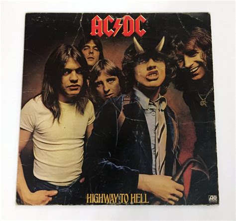 Original AC/DC Highway To Hell Vinyl Record LP 1979 Album Acdc | Etsy