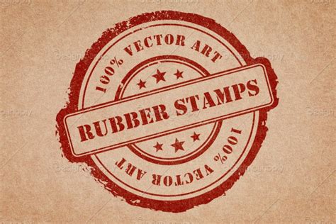 Rubber Stamps Vector Pack Volume 1 | Design Panoply