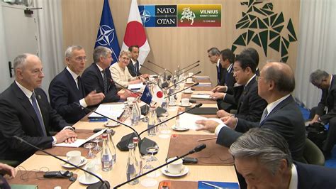 DVIDS - Video - NATO Secretary General bilateral meeting with Japanese Prime Minister at the ...