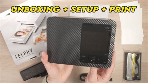 Canon Selphy CP1500: Unboxing + How to Setup & Print - YouTube