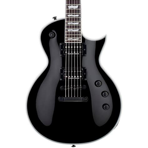 ESP LTD EC-1000S Duncan Electric Guitar Black | Music123