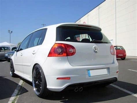 REAR VALANCE VW GOLF V R32 (with 1 exhaust hole, for GTI exhaust) | Our ...