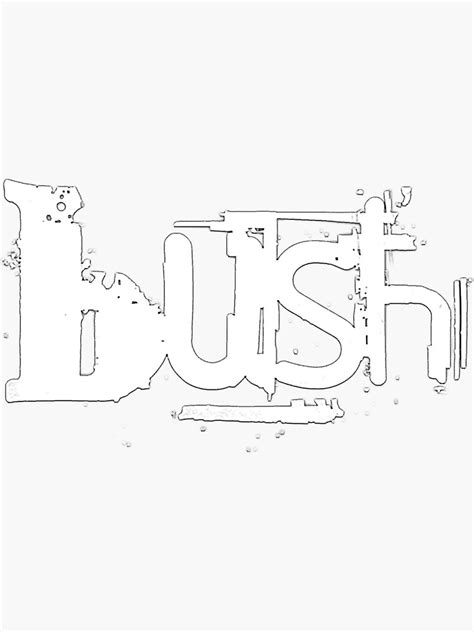 "Bush logo" Sticker for Sale by NamDam487 | Redbubble