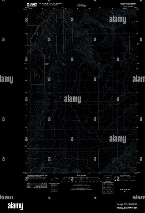 Poplar montana map hi-res stock photography and images - Alamy