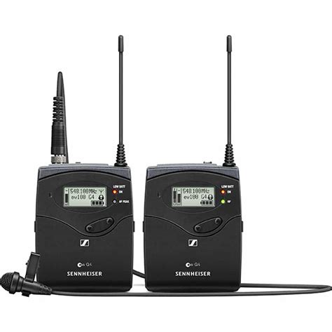 Sennheiser EW 112P G4 Camera-Mount Wireless Omni Lavalier Microphone System (A: 516 To 558 MHz ...