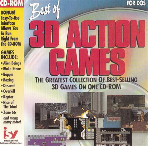 Best Of 3D Action Games : International Software Values, Inc. : Free ...