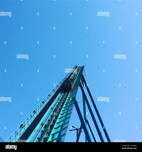 Leviathan Roller Coaster Canada's Wonderland Stock Photo - Alamy