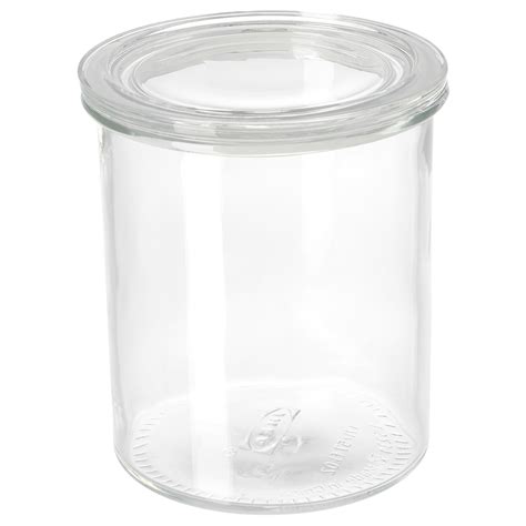 IKEA 365+ jar with lid, glass, 57 oz - IKEA