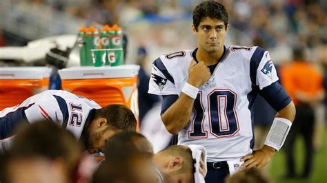 Tom Brady snubbed Jimmy Garoppolo after his first career touchdown