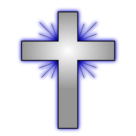 Vector illustration of a Christian cross | Free SVG