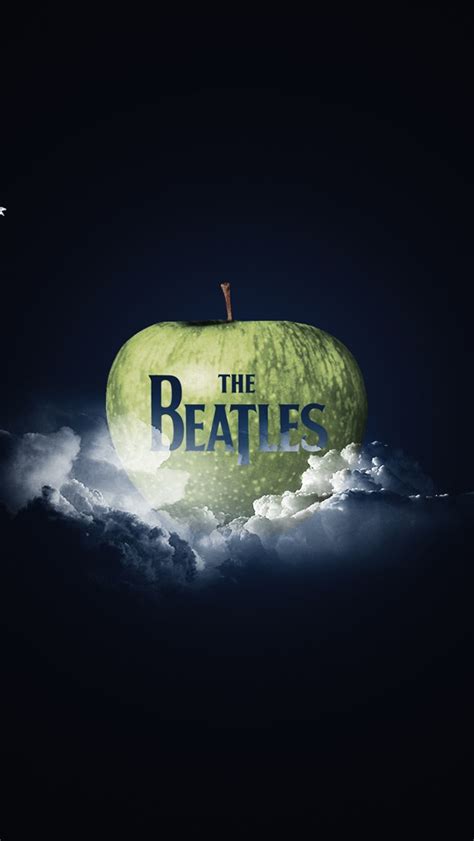 50 Apple Logo Wallpapers for iPhone 5 (640＆#215;1136) The-Beatles-Logo-iphone-5-wallpaper ...