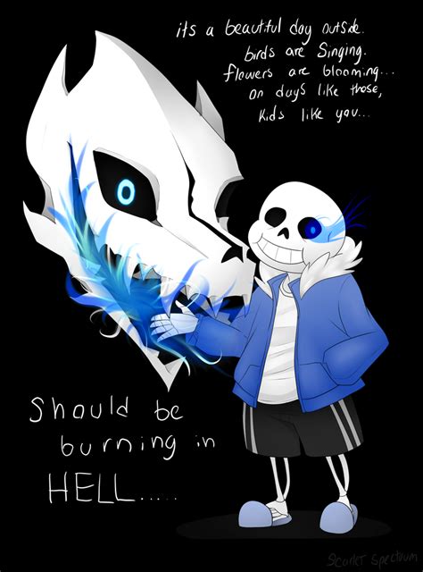 Genocide Sans by Scarlet-Spectrum on DeviantArt