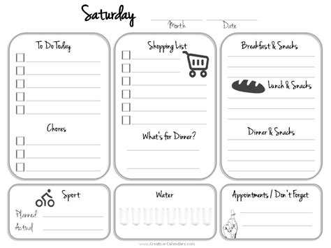 Daily Planner Template