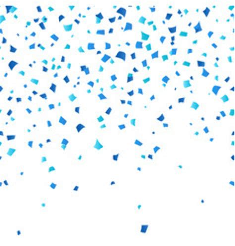 Download High Quality confetti transparent background blue Transparent ...