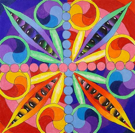 Symmetrical balance Art Ed Central 8th grade | Balance art, High school art projects, School art ...