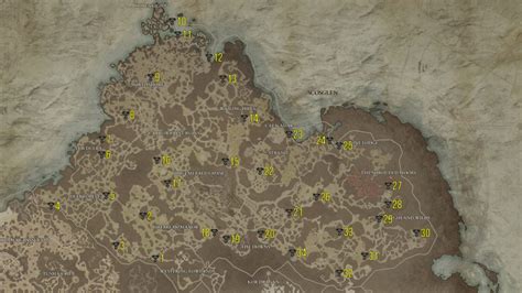 All Scosglen Altars of Lilith Locations - Diablo 4 Guide