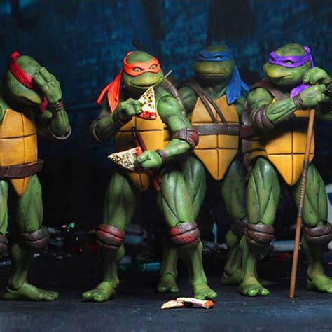 the teenage mutant turtles are posed for a photo