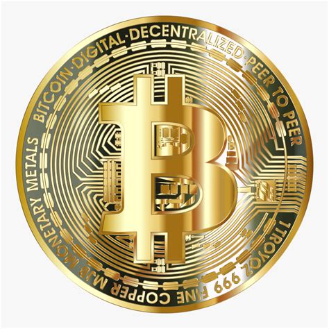 Gold Bitcoin Coin - Logo Bitcoin Gold Transparent, HD Png Download - kindpng