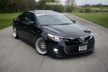 2015 Toyota Avalon with 19x9.5 22 ESR Sr01 and 235/35R19 Continental Extremecontact Dws and ...