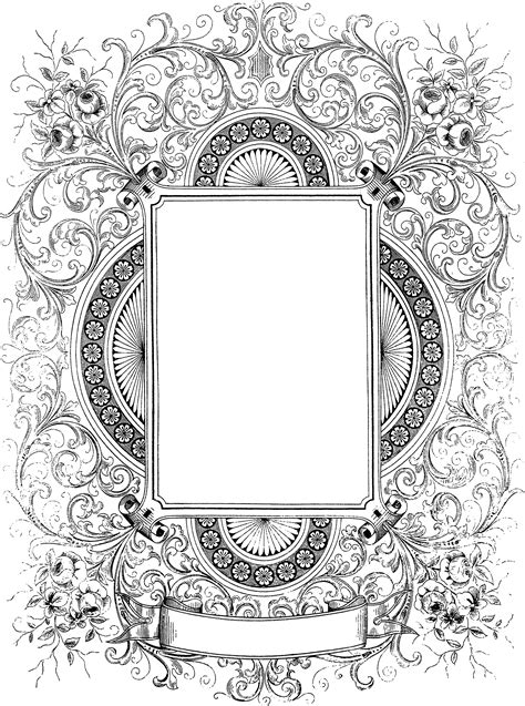 Decorative Border Free PNG Image | PNG All