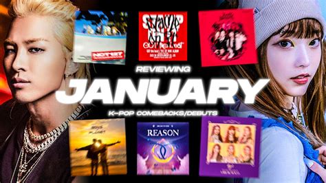 Reviewing January K-pop Comebacks/Debuts - YouTube