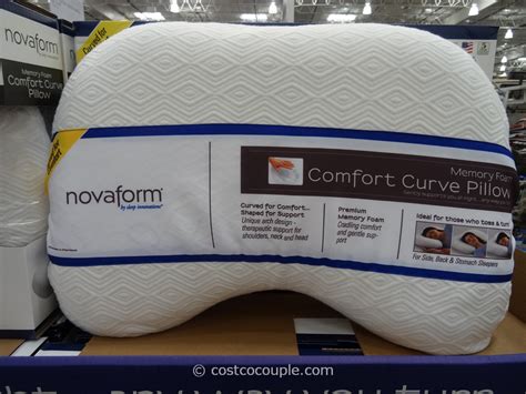 Novaform Memory Foam Comfort Curve Pillow