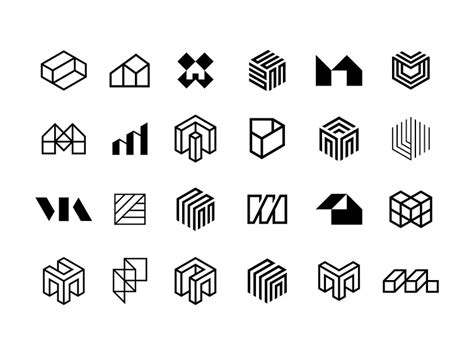 Architecture Studio Logo Exploration by Dimitrije Mikovic on Dribbble