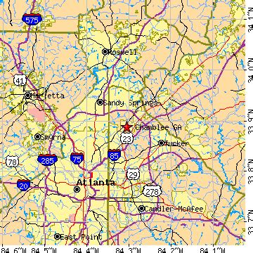 Chamblee, Georgia (GA) ~ population data, races, housing & economy