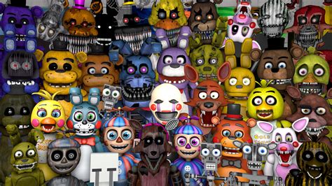 All SFM FNaF characters!!!! image - Potato999 - IndieDB