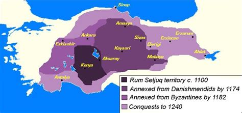 Turkish Seljuk Sultanate in 1243