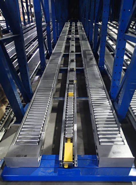 Full & Split Roller Pallet Flow Rack - Barron Equipment & Overhead Doors