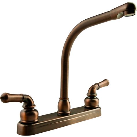 Dura Faucet Classical Hi-Rise RV Kitchen Faucet - Oil Rubbed Bronze - Walmart.com - Walmart.com