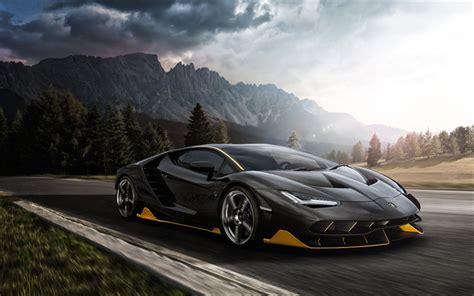 Download wallpapers Lamborghini Centenario, 2018, 4k, luxury supercar ...