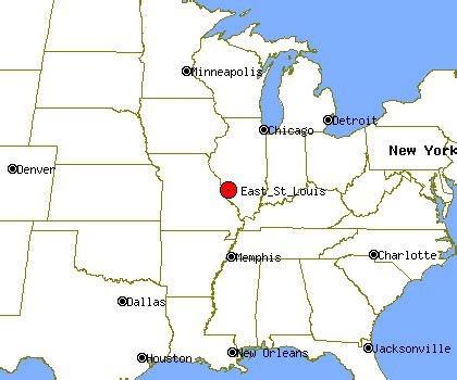 East St. Louis Profile | East St. Louis IL | Population, Crime, Map