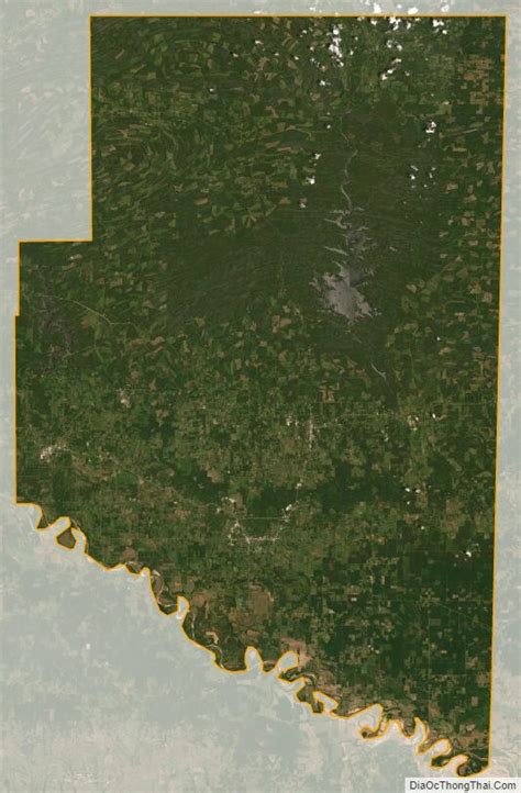 Map of McCurtain County, Oklahoma - Địa Ốc Thông Thái