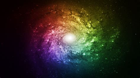 Rainbow Galaxy Wallpaper Full HD by RainbowChipsette on DeviantArt