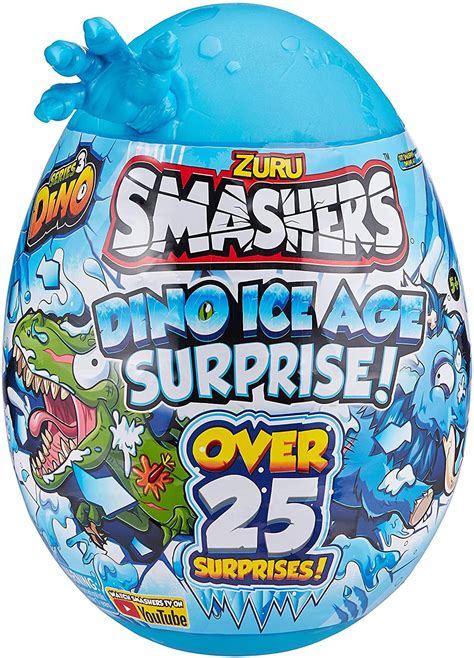 Smashers Series 3 Dino Ice Age RANDOM Dino! EPIC Surprise! Mystery Egg - Walmart.com