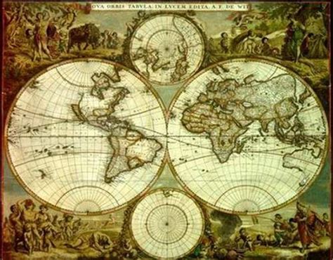 Mapas antiguos del Mundo 3 Ancient World Maps, Antique World Map, Old World Maps, Old Maps ...