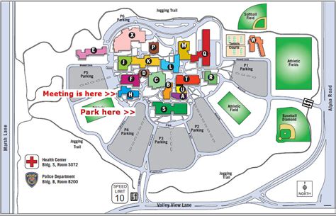 Brookhaven College Campus Map | Draw A Topographic Map