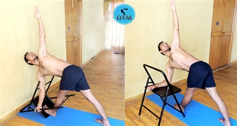 Related image | Iyengar yoga, Yoga postures, Triangle pose