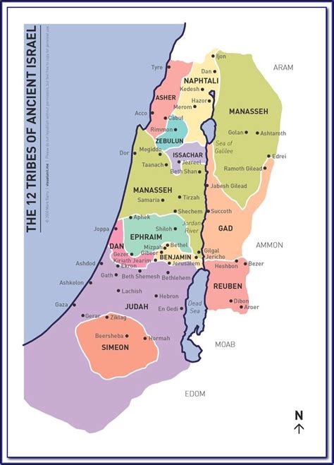 Printable Maps Of Ancient Israel - map : Resume Examples #e79QgaxkVk