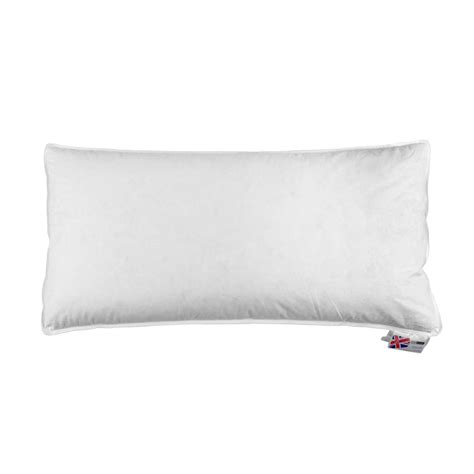 Homescapes Duck Feather Euro Continental Pillow - 40cm x 80cm (16"x32 ...