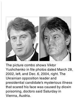 Yushchenko Poisoned by Dioxin, Dioxin comes from wood burning amoung other combustion sources.