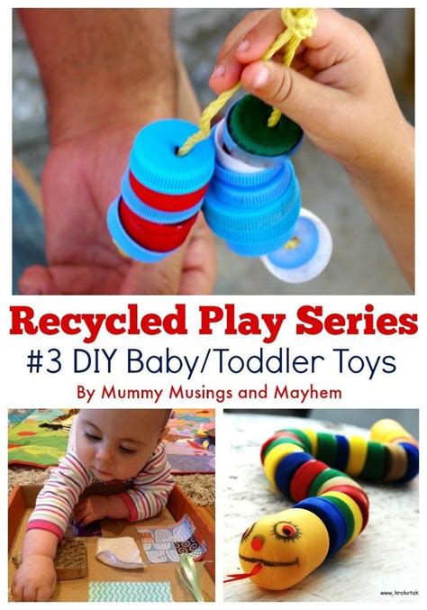 Recycled Play Series - DIY Baby & Toddler Toys - The Empowered Educator | Baby toys diy, Diy ...