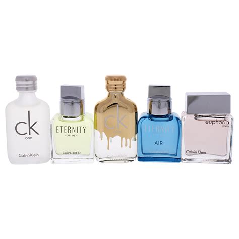Calvin Klein - Calvin Klein Deluxe Fragrance Collection, Men, 5 Pc Mini ...