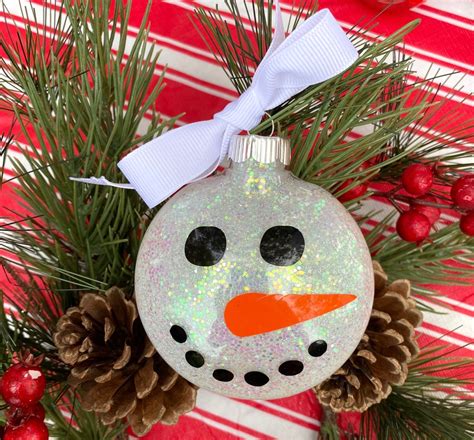 SNOWMAN ORNAMENT, Frosty Ornament, Frost the Snowman, Christmas ...