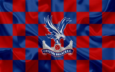 Crystal Palace Fc, 4k, Logo, Creative Art, Red Blue - Crystal Palace Vs ...