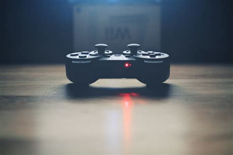 Free Images : light, joystick, controller, reflection, vehicle, playing, black, sony, console ...